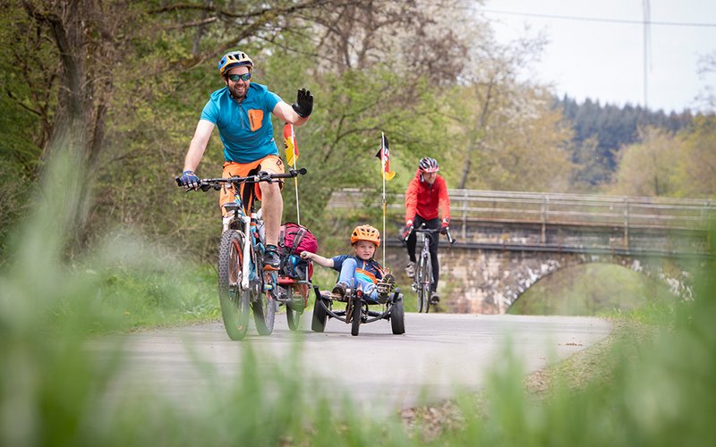 © Frank Rauber Eröffnungsveranstaltung Bahnradweg